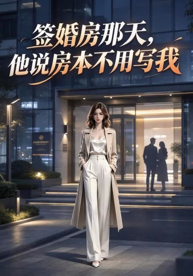 签婚房那天，他说房本不用写我