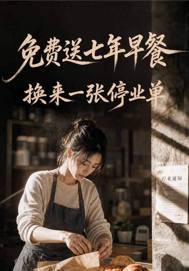 免费送七年早餐，换来一张停业单