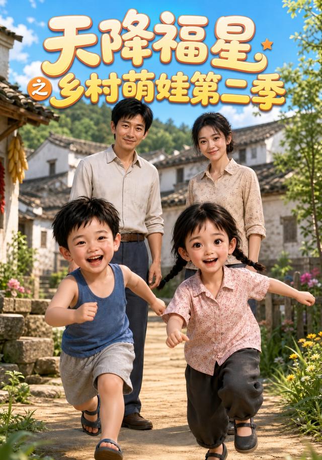 天降福星之乡村萌娃第二季AI短剧
